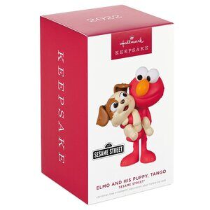 New! Sesame Street Elmo & Tango Hallmark Keepsake Christmas Ornament 2022 Muppet